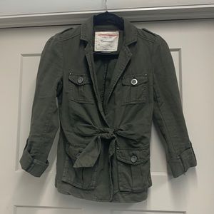 Anthropologie Cartonnier Nepal Jacket Army Green Women’s Size 0